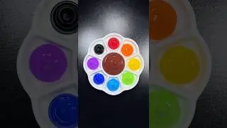🤎Brown VS Rainbow Color #mixingcolors #sunart #shots