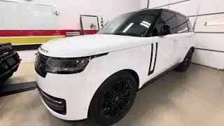 Range Rover gets a Full Front W/Paint Protection Film