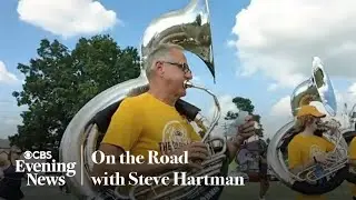 66-year-old achieves dream of making the LSU marching band