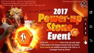 Summoners War: 2017 Power up Stone Event