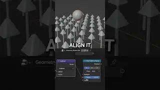 Tracking Target in Geometry Nodes | Short Tutorial