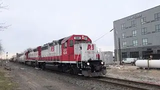 Adrian and Blissfield  -  Northbound Freight Train    13 Jan 26
