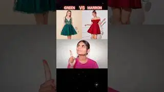 Green VS Maroon Miss-SiyaVlogs #funny #short