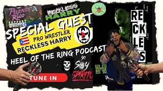 Meet Reckless Harry William: Puerto Rico's Most Dangerous Wrestler of Esp&iacute;ritu Pro Wrestling