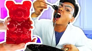 Do Not Boil A Giant Gummy Bear!