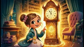 Lila and the Magical Clock of Learning | A New Kid's Learning Story #storytime #learningadventure