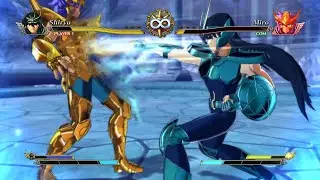 Libra Shiryu (Gold Cloth) Vs Scorpio Miro (Gold Cloth) :Saint Seiya Brave Soldiers (RPCS3)