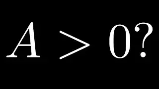 A Criterion for Positive Definiteness of a Symmetric Matrix