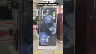 Whirlpool 184L 4 ⭐⭐⭐⭐ Single Door Refrigerator First Impression #shorts #youtubeshorts #whirlpool
