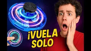 Bola Voladora Boomerang FlyOrb | Drone LED Hover Ball | Fly Nova Orb Spinner &ndash; Juguete M&aacute;gico 2025