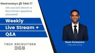 Live Stream: Improving response rate to your Job Applications