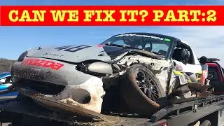 Rebuilding a Wrecked Spec Miata. (YES WE CAN!) Part:2