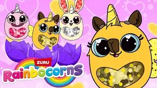 Пойте, чтобы вылупились новые Рейнбокорны 🥚✨ | Мама-корн, Киттикорн и другие! | Милые мультфильмы...