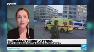 Belgium: Suspected suicide bombing foiled at Brussels rail station