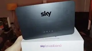2022 Sky Broadband Hub Router Unboxing