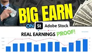 How to Earn Money from Adobe Stock - Real Earnings Proof!