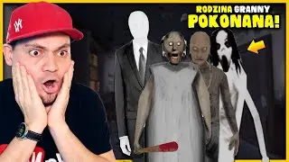 😮 RODZINA GRANNY POKONANA! | Slendrina's Freakish Friends and Family Night 😮