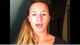 Sophie Video Diary using Sliver Serum for Acne