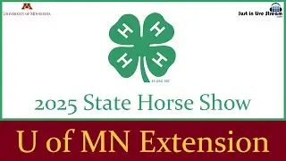 2025 MN State 4-H Horse Show &bull; Indoor &bull; September 6, 2025