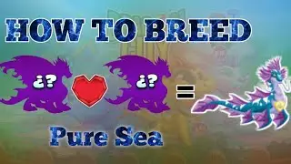 How To Breed Pure Sea Dragon || Dragon City