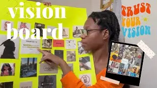 Creating a vision board✨🎆