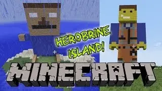 MINECRAFT - House Tour, Herobrine Island, Emmet Statue