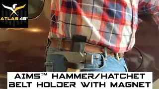 AIMS&trade; Hammer/Hatchet Belt Holder with Magnet