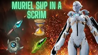 Поддержка Мюриэл в Scrim против Flowstate