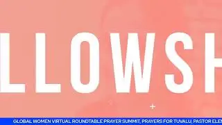 GLOBAL WOMEN VIRTUAL ROUNDTABLE PRAYER SUMMIT, TUVALU