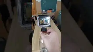 Steady Cam, Floating handle, bottle cap, for action camera mount on plastic bottle