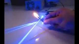 laser burning hand held device