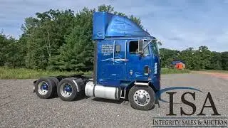 38896 - 1999 International 9800 Cabover Sleeper Truck Tractor Will Be Sold At Auction!