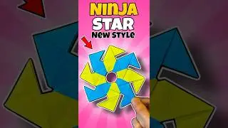 Make a Supar Easy Paper Ninja Star🌟#shorts