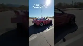 1500 HP GTR Revs and Launch!