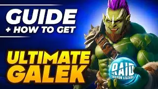 Ultimate Galek Raid Shadow Legends 🔥 Build, How to get ➕ Free Champion Promo Link