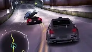 NFS Carbon - Wolf laughs off head-on traffic collision