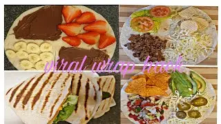 5 Trending wrap Hack Ideas |Tiktok  wrap hack|Tortillas wraps sandwich