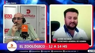Javier Escobar en “El Zoológico” con Alejandro Di Biasi por Radio Del Plata 19/12/25