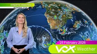 25 February 2026 | Vox Weather Forecast brought to you by Momentum Insure