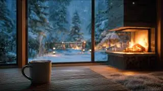 4K Cozy Fireplace Ambience 🔥 Warm Fire Sounds for Sleep, Study & Relaxation