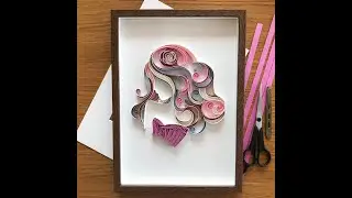 QllArt | Quilling Women | Квиллинг: как нарисовать женщину