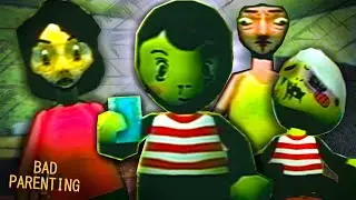MY MOM DAD IS A BAD PARENTS | BAD PARENTING GAME PLAY | HORROR GAME