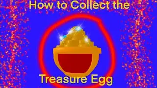 Roblox Bubblegum Simulator! How To Collect The Treasure Egg For Egg Hunt 2020! 🥚
