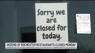 Rochester restaurants close or limit operations amid immigration enforcement concerns