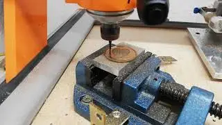 Cnc fr&auml;sen Messing auf Steppi