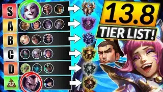 NEW TIER LIST (Patch 13.8) - BEST META Champions to MAIN - LoL Update Guide