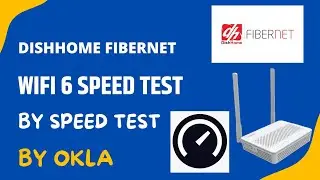 Dishhome WiFi 6 Router Speed Test 2.4g & 5Ghz in Speed Test by Okla | 300 Mbps Speed Test