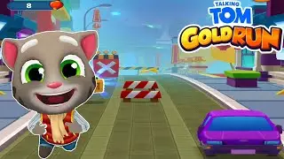 Talking Tom Gold Run - Frosty Tom Runs in Spring Lunar Celebration (Android,iOS Gameplay #9)