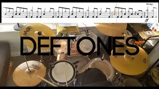 Deftones - Change (In The House Of Flies) - Drum Cover With TABS