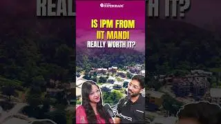 IPM Program at IIT Mandi: Worth It or Not? 🤷&zwj;♂️ | Let's Clear the Confusion 🔎| #shorts
